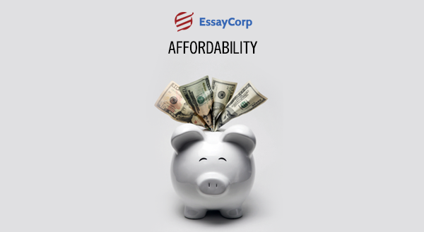 Affordable Service- By EssayCorp