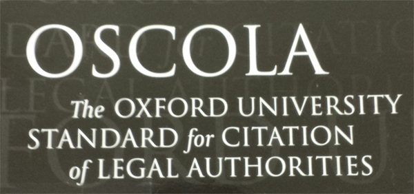 oscola referencing style