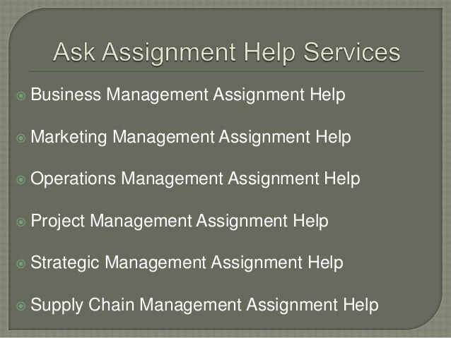 Management Assignment Help Online