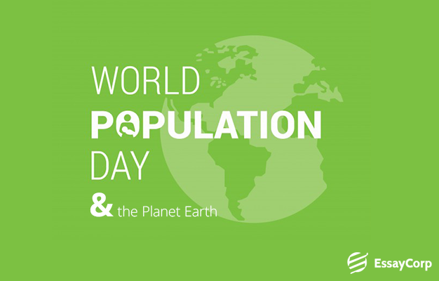 World Population Day plant earth